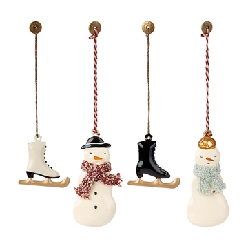 Maileg Metal Hengesett - Winter Wonderland 4 stk