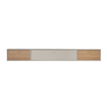 Hammel Furniture Mistral Av Tv Modul -​​​​Hvidpig Eik, Lakk, Beige 