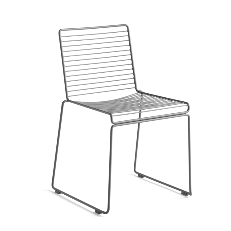 HAY Hee Dining Chair Spisestol - Asphalt Grey