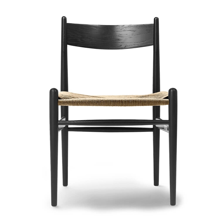 Carl Hansen og Søn CH36 Spisestuestol - Eik, Sort