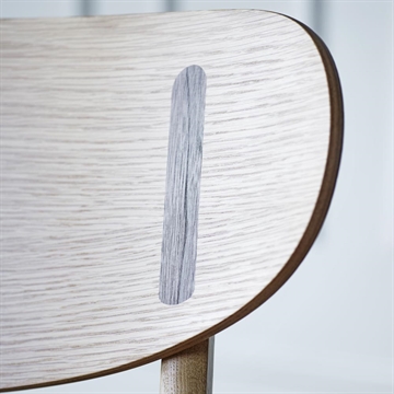 Carl Hansen & Søn CH26 Spisestol Oljet Eik/Valnøtt Detalj