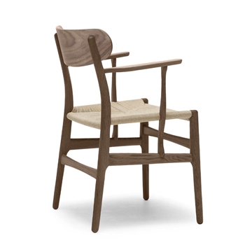 Carl Hansen & Søn CH26 Spisestol Oljet Valnøtt/Naturflettrygg