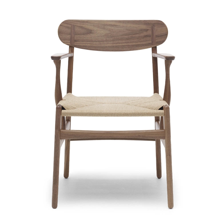 Carl Hansen & Søn CH26 Spisestol Oljet valnøtt/naturflett