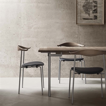 Carl Hansen & Søn CH88P Spisebord stol Skinn Spisestue