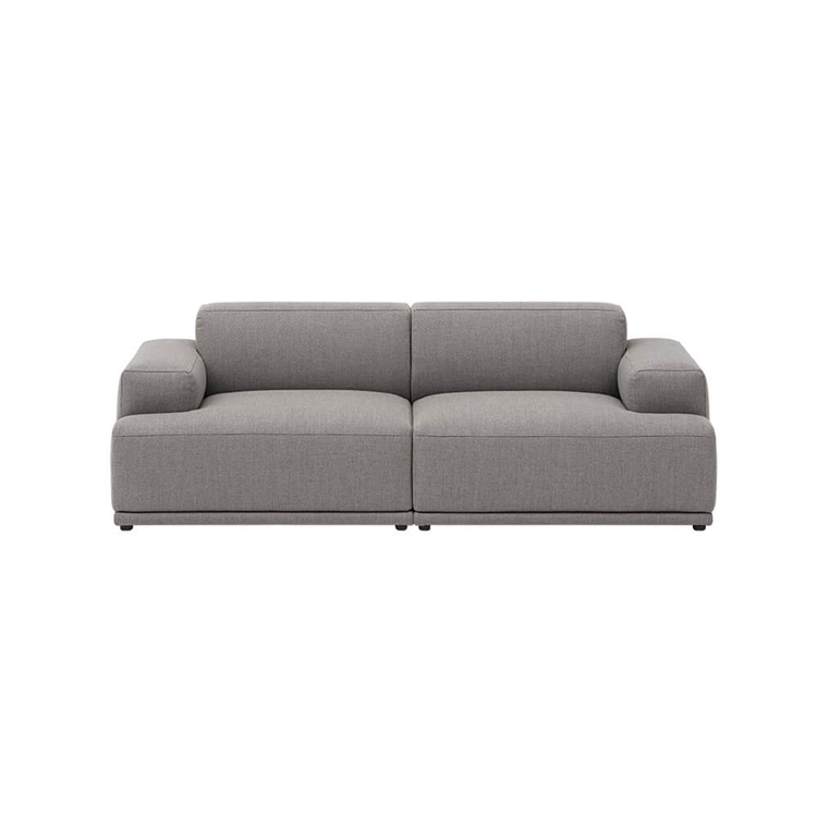 Connect Soft Modular Sofa / 2-seters - Konfigurasjon 1 - Re-ull 128