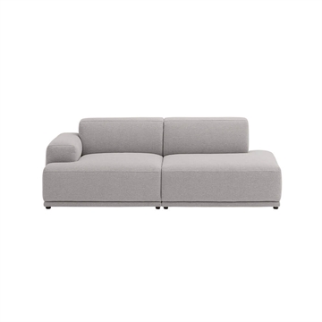 Muuto Connect Soft Modular 2. person sofa, konfigurasjon 2 - Clay 12