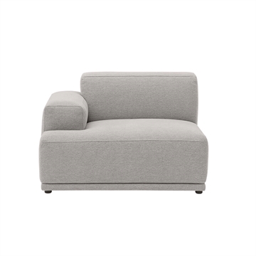 Muuto Connect Soft Soft Modular Sofa venstre armlen (A) - Clay 12