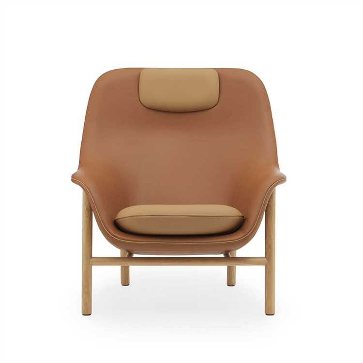 Normann Copenhagen Drape Lenestol Høy - Ultra 41574 / Ultra 41571