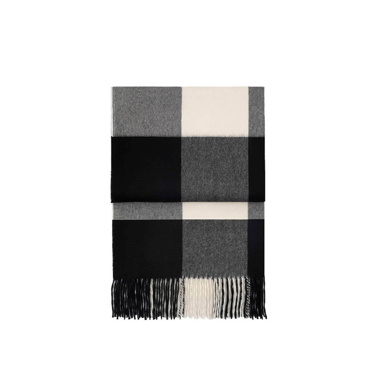 Elvang Whisper Plaid - Sort/beige