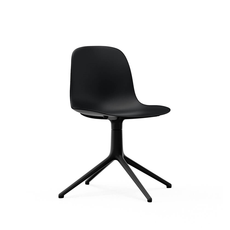 Normann Copenhagen Form Stol 4L - Sort/Sort side