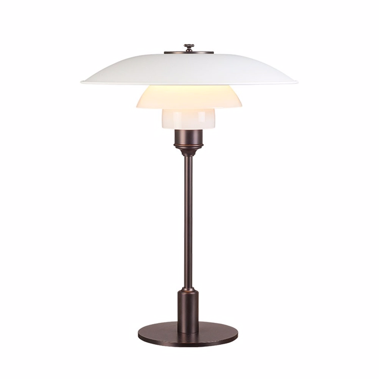 Louis Poulsen PH 3½ - 2½ Bordlampe - Hvit