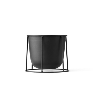 Audo Wire Pot Black Small