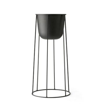 Audo Wire Pot Black Large