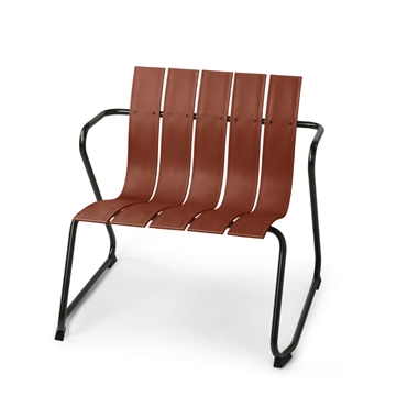 Mater Ocean Lounge Chair - Burnt Red