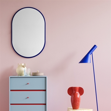 Montana Look Oval Mirror, Monarch - sett brukt over en kommode