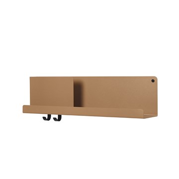 Muuto sammenfoldet hylle Medium 16,5x63 cm Brent oransje