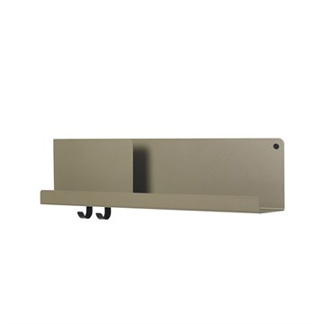 Muuto Brettet Hylle Medium 16,5x63 cm Oliven