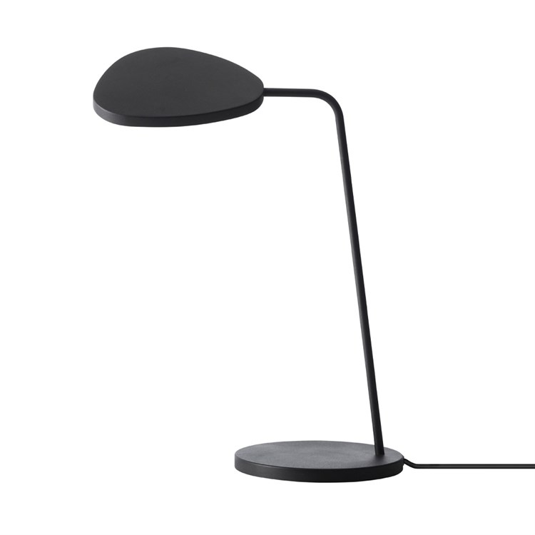 Muuto Leaf Bordlampe Svart Svart