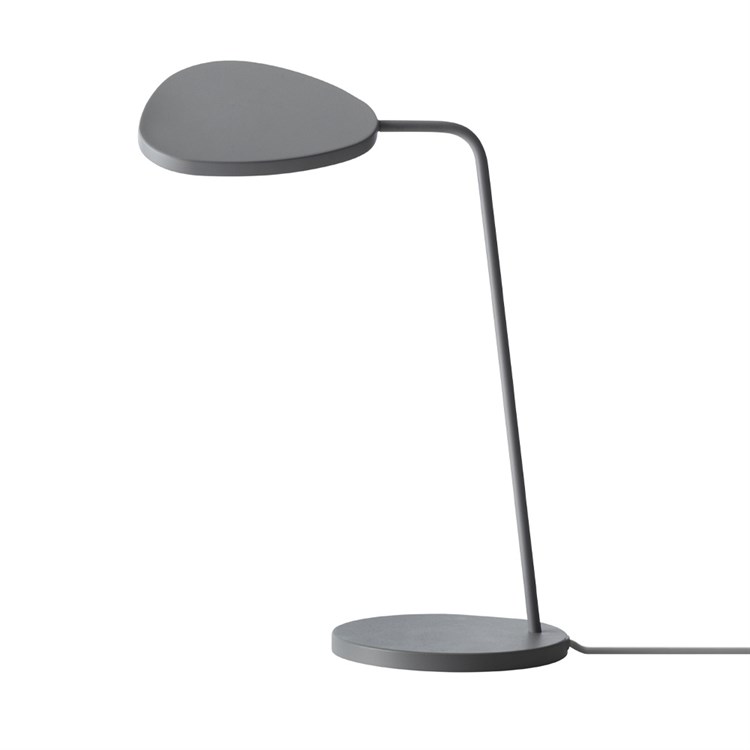 Muuto Leaf Bordlampe Grå Grå