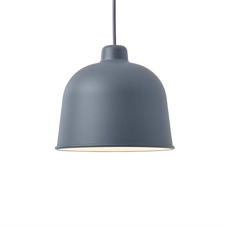 Muuto Grain Pendel Lampe Blå-grå