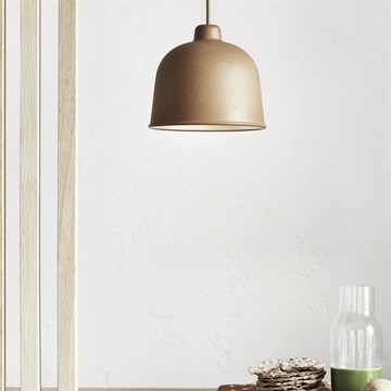 Muuto Grain Pendel Lampe Natur spisestuen