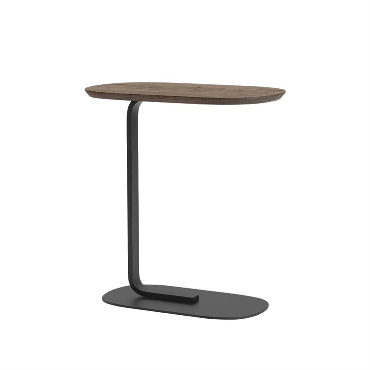 Muuto Relate Sidebord H60,5 cm Sort/Solid Smoke eik