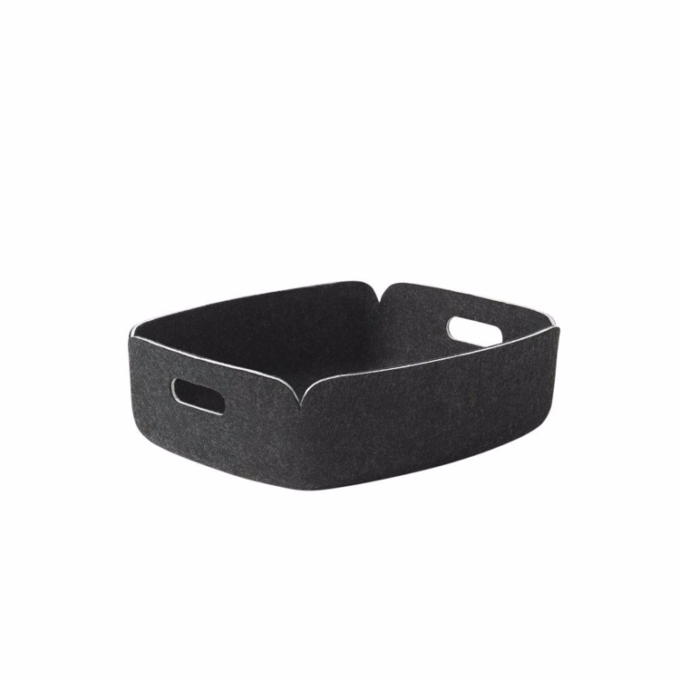 Muuto Restore Tray Black Melange