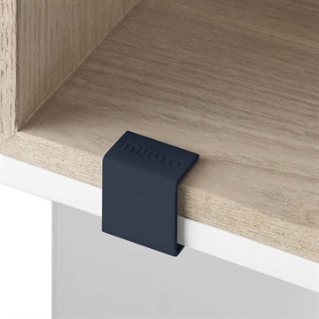 Muuto Mini Stacked Clips Sett med 5 Midnight Blue