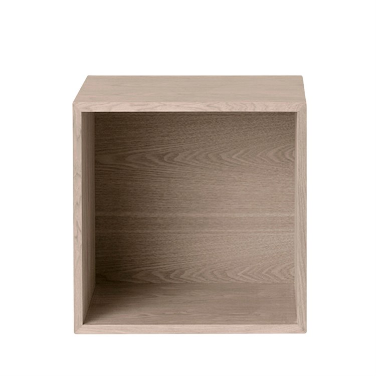 Muuto Stacked 2.0 Bokhylle Med Bakside Medium Oak