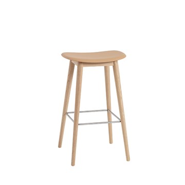 Muuto Fiber Barkrakk 75cm - Oker m/eik