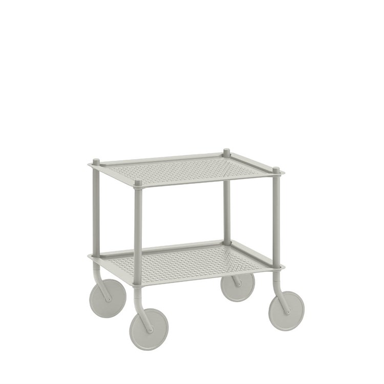 Muuto Flow Trolley Rullebord 2-lags grå