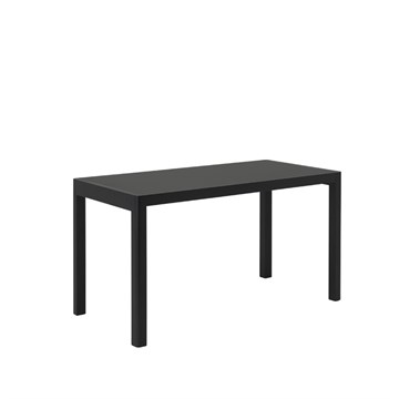 Muuto Verkstedspult 130x65 cm Sort/Sort Skrå