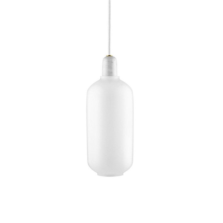 Normann Copenhagen Amp Pendel stor Hvit/Hvit