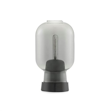 Normann Cph Amp Bordlampe Smoke/Sort