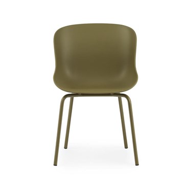 Normann Copenhagen Hyg Spisestuestol Stål/Olive