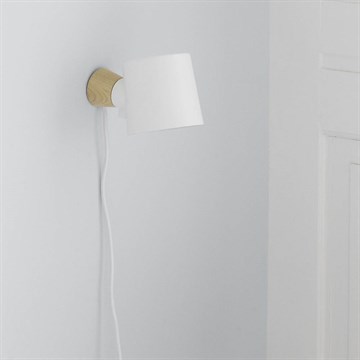 Normann Copenhagen Rise vegglampe Hvit Soverom