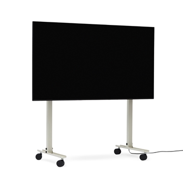 Pedestal Straight Rollin' TV-stativ - Mushroom