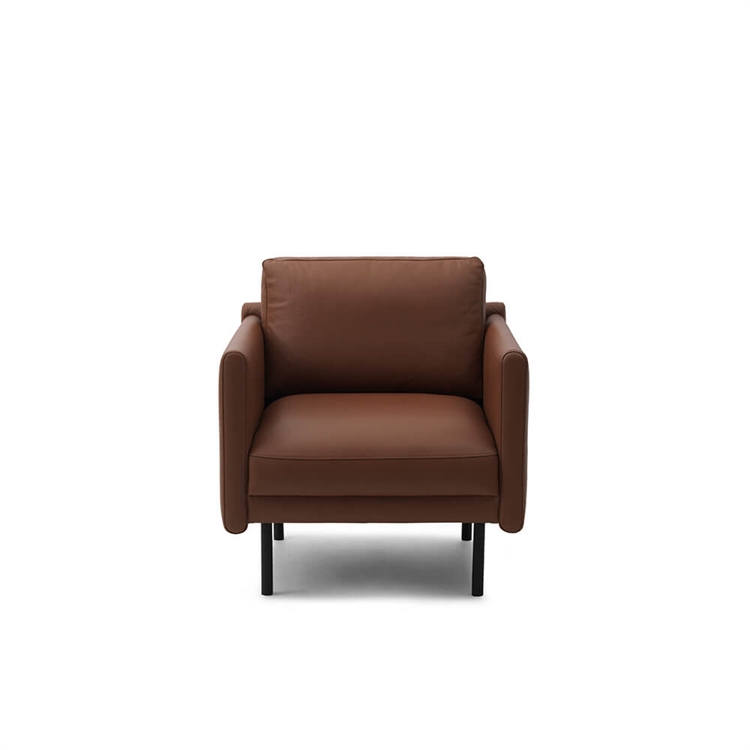 Normann Copenhagen Nice Lenestol - Omaha Leather Cognac