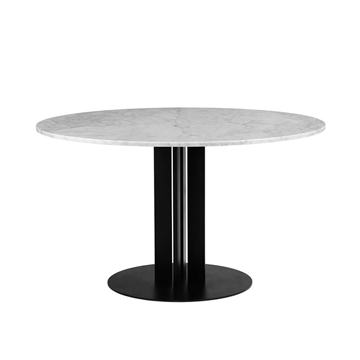 Normann Copenhagen Scala Bord Ø130 - Hvid Marmor