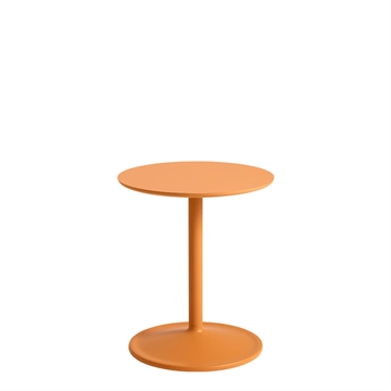 Muuto Soft Sidebord Ø41h: 48 cm - Oransje Laminat/Oransje