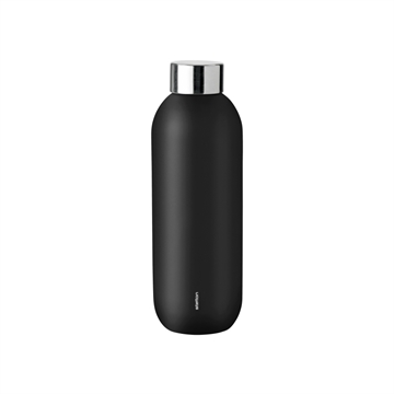 Stelton Keep Cool Bottle 0,6 l - Sort