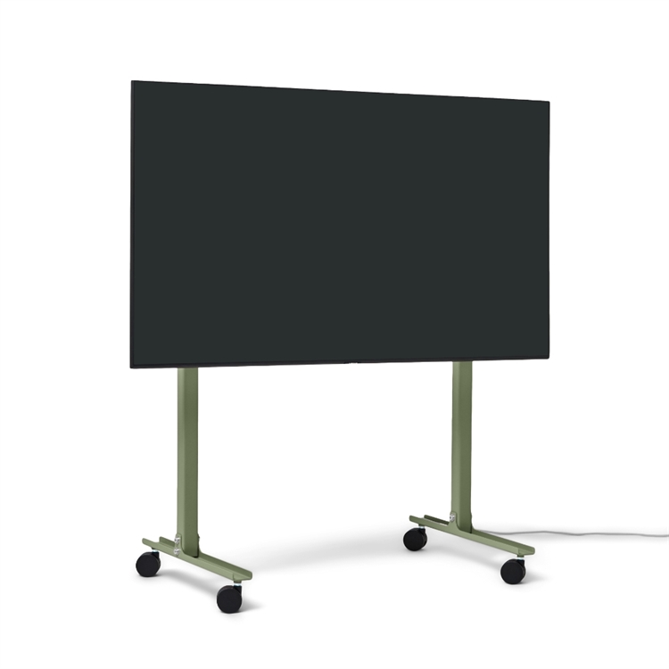 Pedestal Straight Rollin\' TV-stativ - Mosegrønn