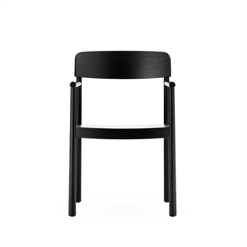 Normann Copenhagen Timb Stol med armlener - Sort