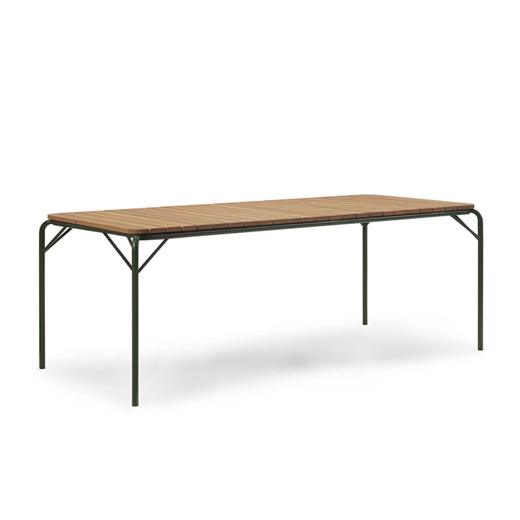 Normann Copenhagen Vig Hagebord 90x200 - Mørk grønn