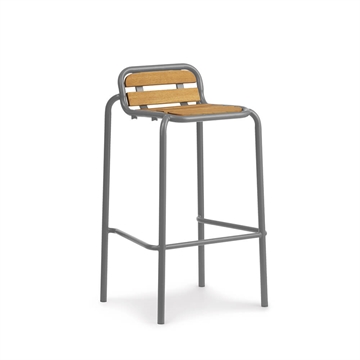 Normann Copenhagen Vig Garden barkrakk 75 cm - Grå/Tre