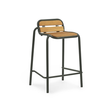 Normann Copenhagen Vig Garden barkrakk 75 cm - Mørk grønn/Tre