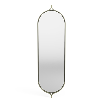 Swedese Comma Oval Mirror - Moss Green