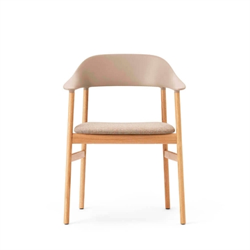 Normann Copenhagen Herit Stol med armlener - Eik/Sand