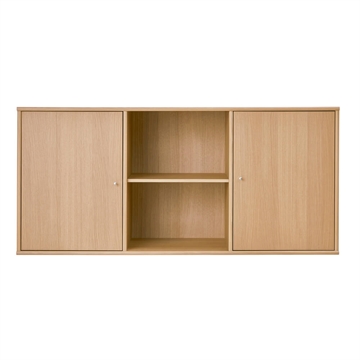 Hammel Furniture Mistral Skjenk 132 cm - Hvit knagg. Eik