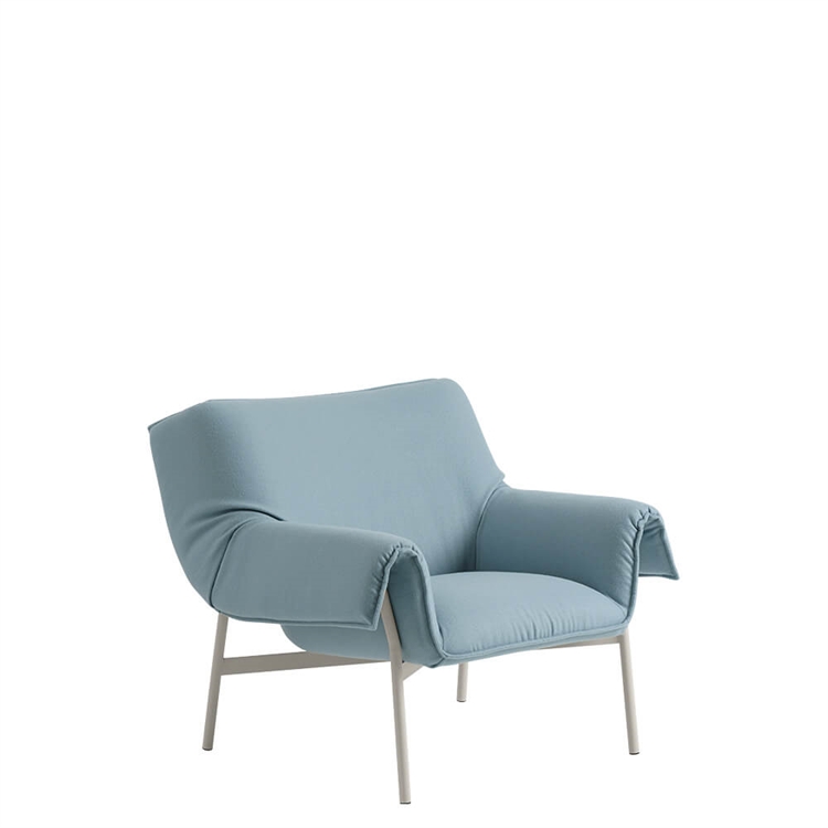 Muuto Wrap Lounge Chair - Sabi 151/Sort